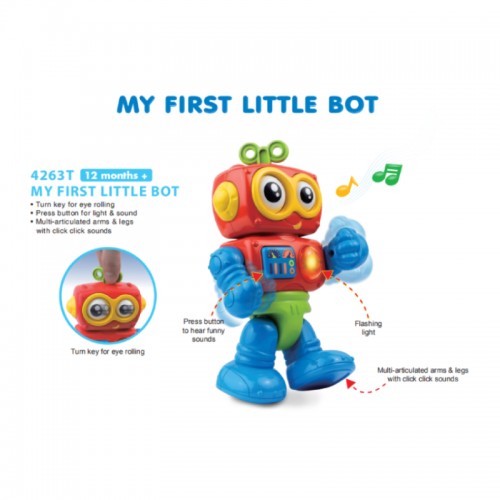 Hap-P-Kid Little Learner My First Little Robot